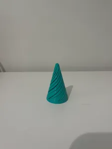 spiral fidget cone