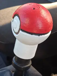 pokeball Pomo de la palanca de cambios renault kangoo