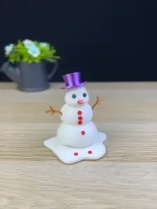 Melting snowman