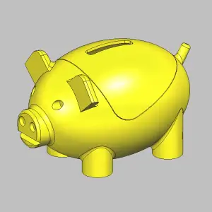 Tirelire Cochon / Piggy Bank