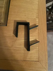 slip on hat hanger for door 2 slots