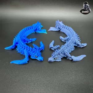 Sea Dragon - Articulated - Print in Place - Flexi