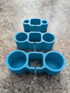 AA / C / D Battery Charging Holders (set)