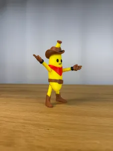 Articulated Banana Cowboy