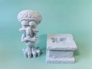 Octopus sculpture章鱼哥雕塑