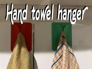 Hand towel hanger