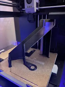 FlashForge AD5X Poop Chute and mount