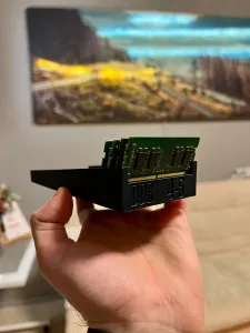 notebook computer ddr 4-5 ram memory stand holder organizer