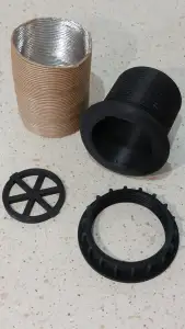 Heating air outlet connection for 60mm (Truma System)
