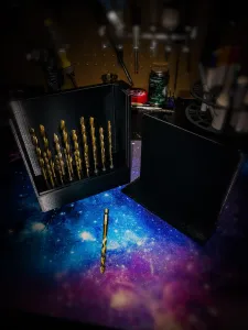 Hex Drill Bit Caddy For Standard Quarter Inch Hex Bits