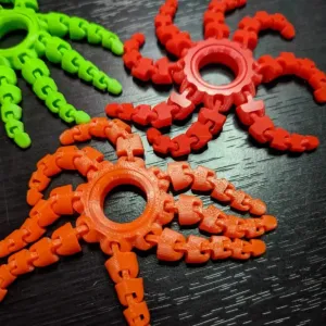 fidget octo ring