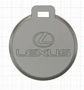 Pendentif porte clé Lexus / Lexus key ring ornement
