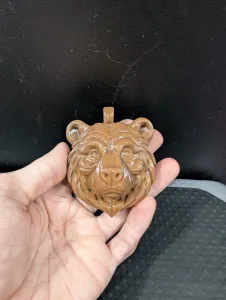 Bear Head Necklace