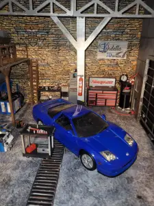 1/24 Chariot d'outillage de garage / Garage tool cart