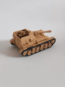 SU-76 self-propelled gun tank model 1:72