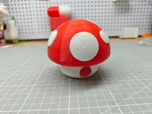 Mushroom-Shaped Hamster House