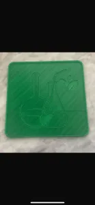 Coaster with bowls