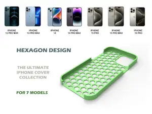 IPHONE 12/13/14/15/16 Hexagonal Cover Collection