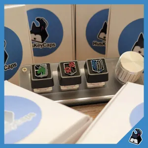Shingeki keycaps - squads