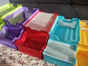 Stacking Storage Basket Collection (10 sizes)
