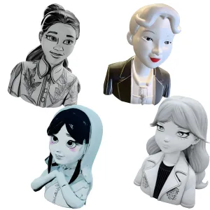 Anime Character Bust Collection