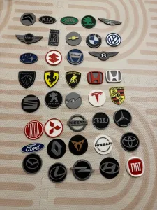 Car logos all brands - colored