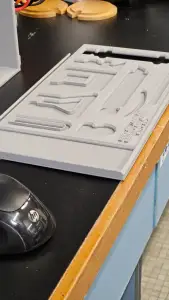 Chemistry Equipment stencil