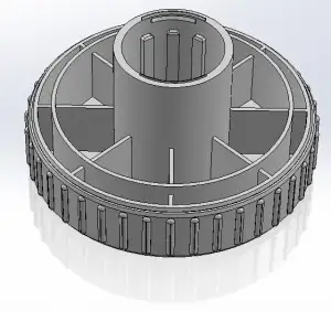 VW JETTA III (1K2) front seat recline knob