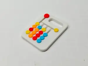 Brain teaser handheld toy - Step mover game