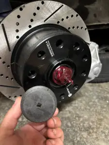 Old VW Wheel Bearing Dust Caps