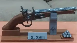 FRENCH PISTOL SXVIII HOLDER