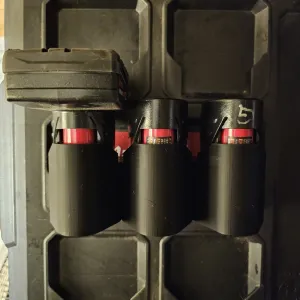 Triple M12 Battery Mount for Packout (long)