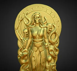 gods of asgard statue HELA