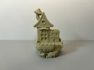 童话故事里的蘑菇小屋 手办展示台