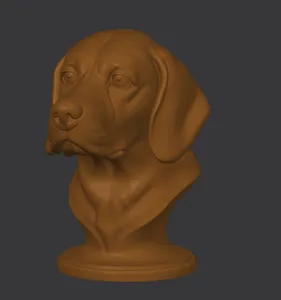 Beagle Bust