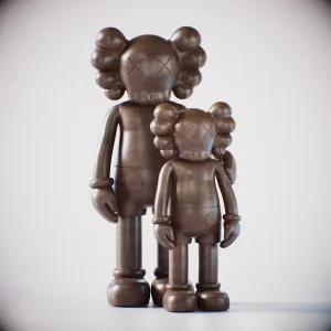 Kaws Waiting - Father and Son - 28cm tall