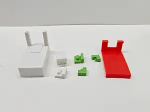 Minecraft Style Vampire Building Block Toy Figure