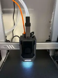 Anycubic Kobra 3 vodič bowdenu filament