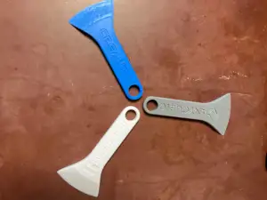 A simple bed scraper