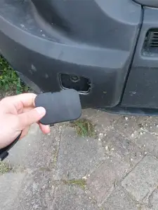 FIAT Ducato 2023 Front Bumper Towing Hitch Cover
