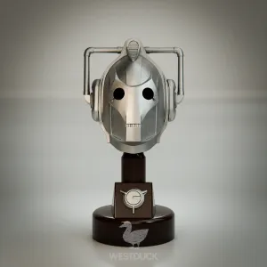 Cyberman helmet - Doctor Who Trophy