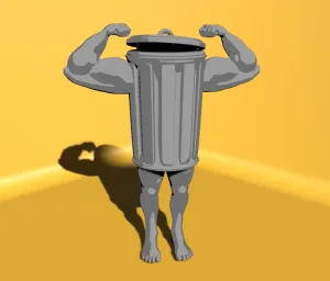 HONKAI STAR RAIL : TRASH CAN FROM PENACONY