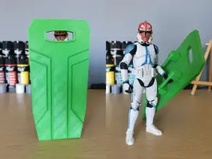 (WIP) 1:12 Clone Trooper Blast Shield (M3 Bulwark)
