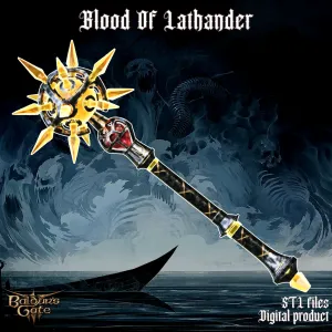Fantasy Blood Of Lathander Mace Baldurs Gate 3