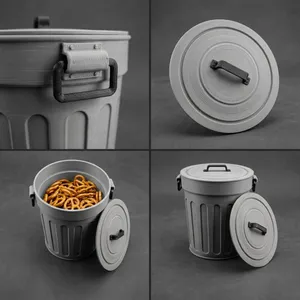 Cracker and Candy Bin / Trash Can / Vase