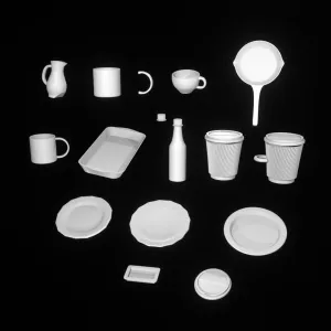 Mini Dinner / Tea time SET of tableware