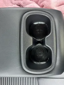 2024 COROLLA CUP HOLDER INSERST FRONT AND REAR