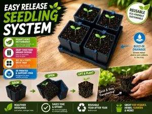 Easy Release Seedling Pots