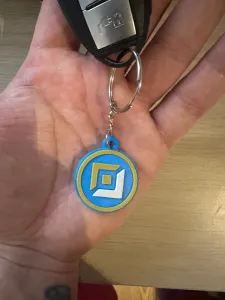 League of Legends ADC role keychain
