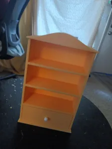 Dollhouse furniture set - Shelf and Dresser